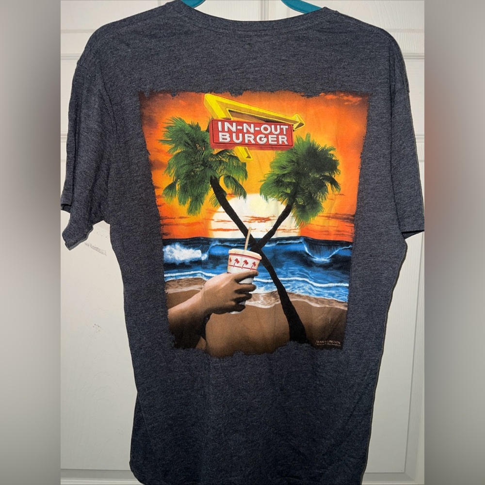 In-N-Out Burger Graphic Tee - Charcoal
